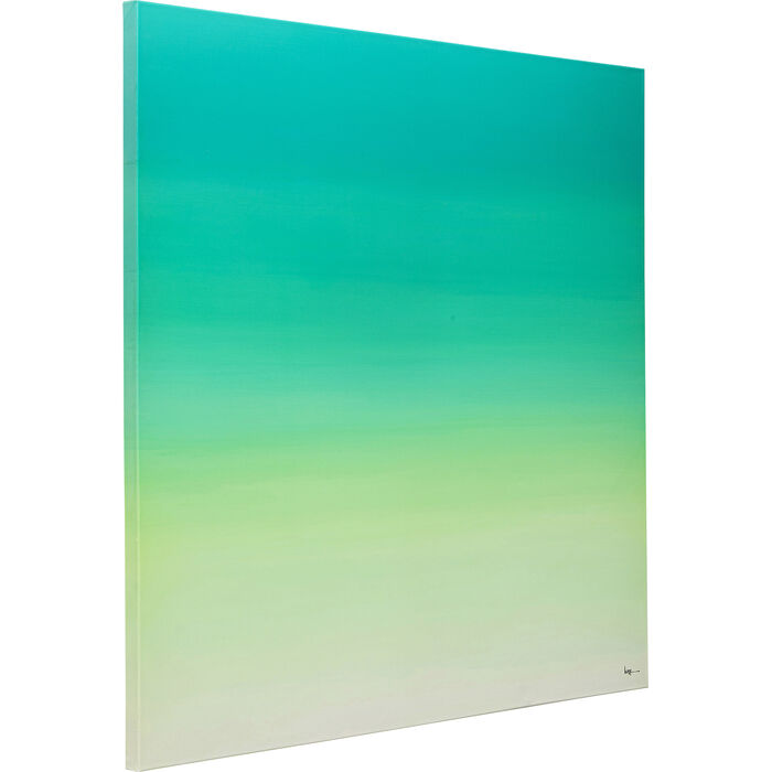 Lienzo Tendency Verde 120x120cm