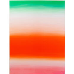 56161 - Tableau sur toile Tendency orange 160x120cm