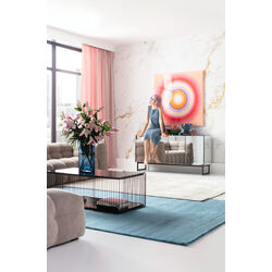 56162 - Immagine su tela Tendency Circle rosa 120x120cm