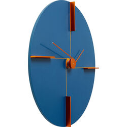 Horloge murale Felice bleu Ø30cm