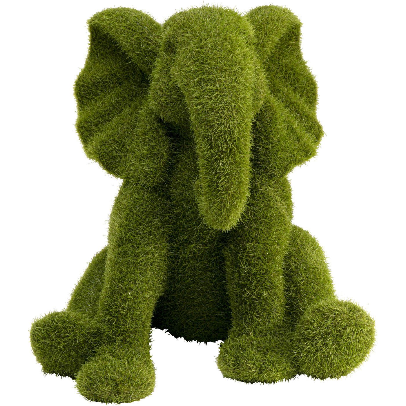 [56172] Figura Deco Elephant Flock Verde 18cm