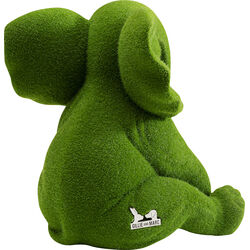 Figura Decorativa Elephant Flock Verde 18cm