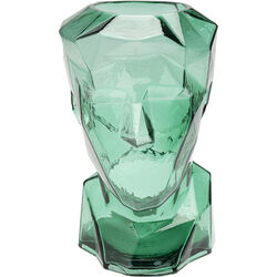 Vase Prisma Face Green 30cm