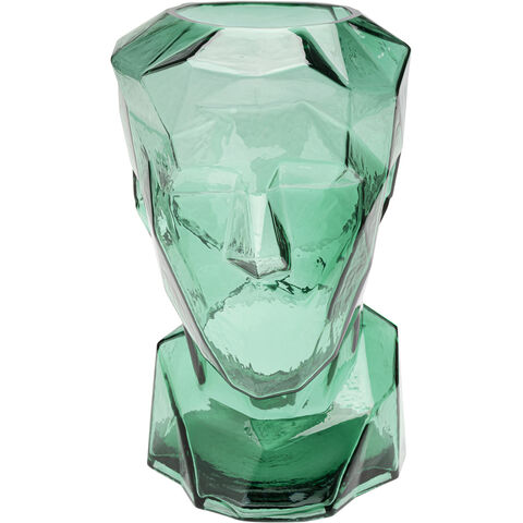 Vase Prisma Face vert 30cm
