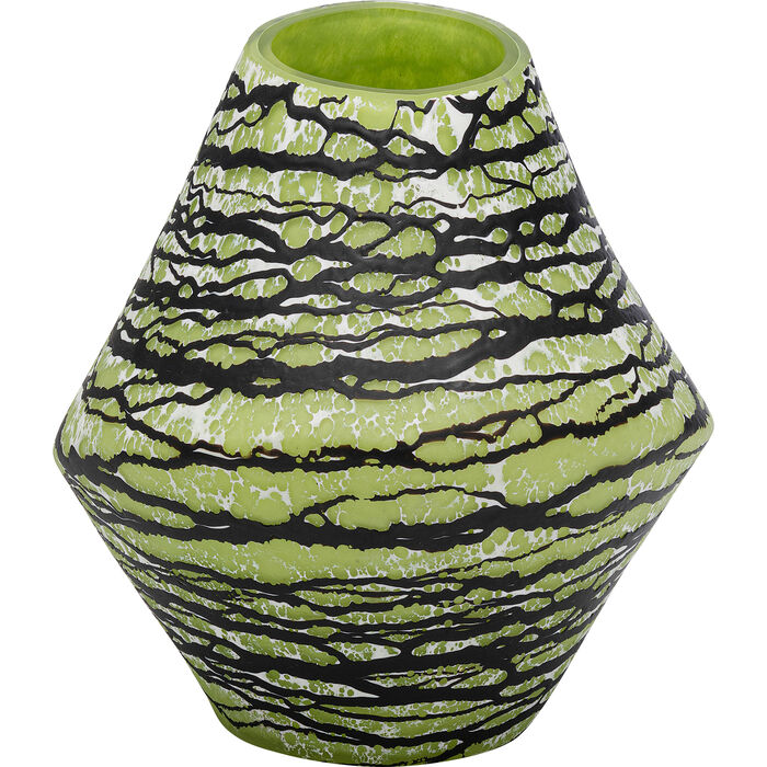 Vase Volante vert 27cm