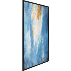 Quadro incorniciato Artistas Blu 120x180cm