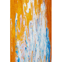 Framed Picture Artistas Orange 120x180cm