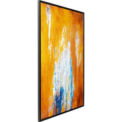 Framed Picture Artistas Orange 120x180cm