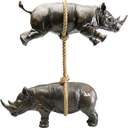 56258 - Figura decorativa Artistic Rhino 46cm