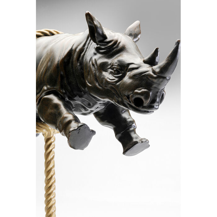 Deco Figurine Artistic Rhino 46cm