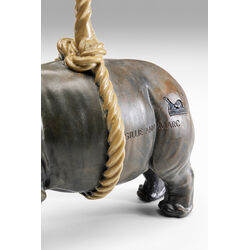 Deco Figurine Artistic Rhino 46cm