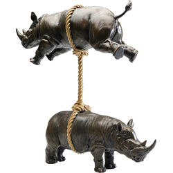 Deco Figurine Artistic Rhino 46cm