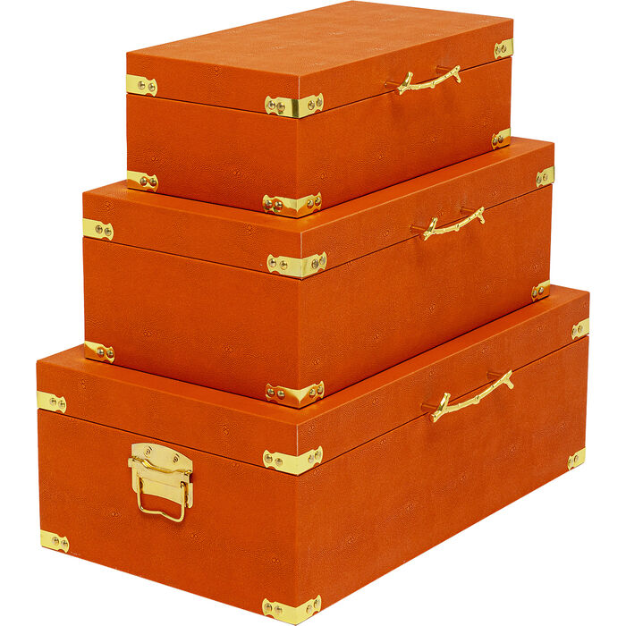 Caja Noah Naranja (3/Set)