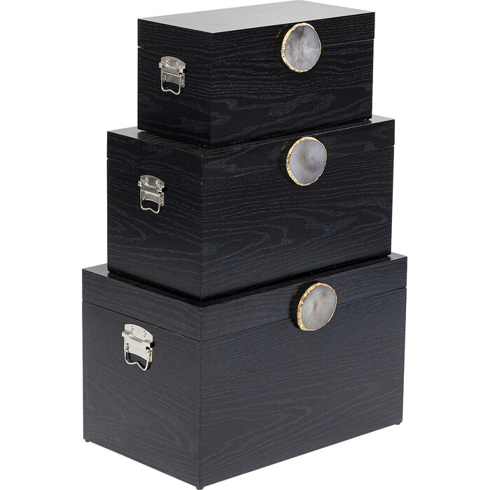 Box Nifty Schwarz (3/Set)