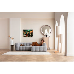 56276 - Cuadro cristal Astronauts Dogs 80x60cm
