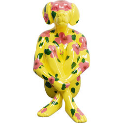 56291 - Figurine décorative Gangster Dog jaune 80cm