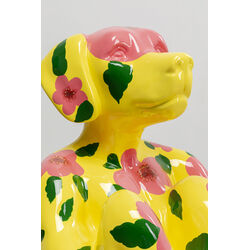 Deco Figurine Gangster Dog Yellow 80cm