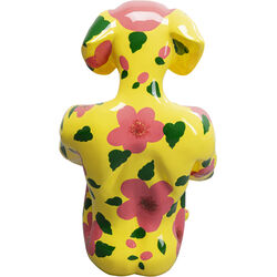 Figura Deco Dog Marc Amarillo 80cm