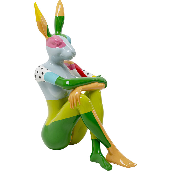 Deco Figurine Rabbit Gillie Colore 80cm