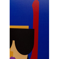 Gerahmtes Bild Party Girl 60x90cm