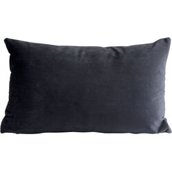 Coussin Grete Plaid noir 50x30cm