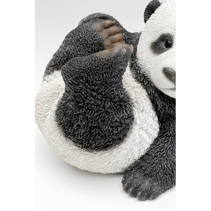 Figura Deco Lying Panda Baby 25cm