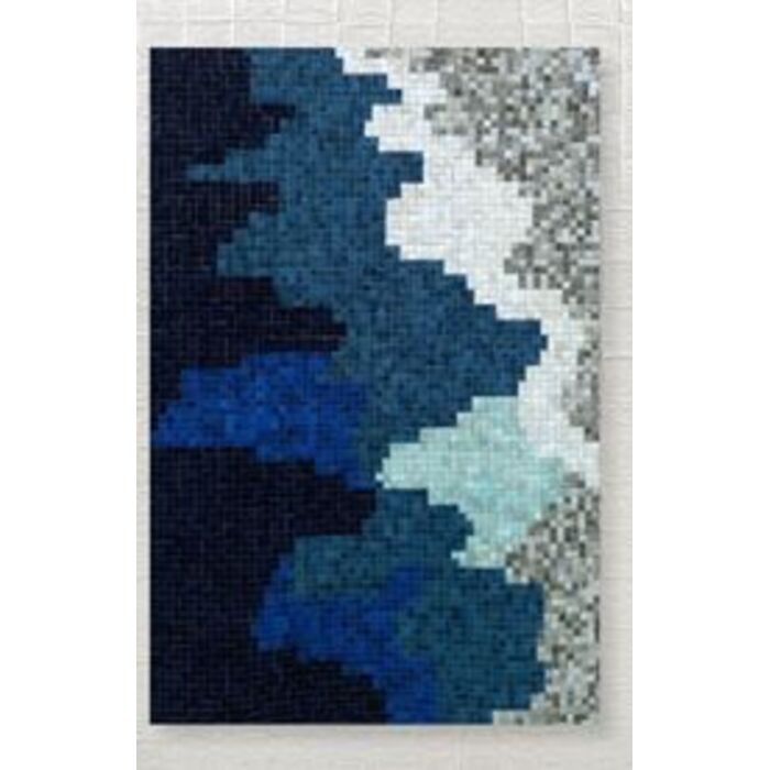 Tapis Stream bleu 170x240cm