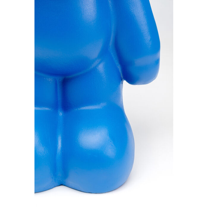 Figura Deco Bear Azul 51cm