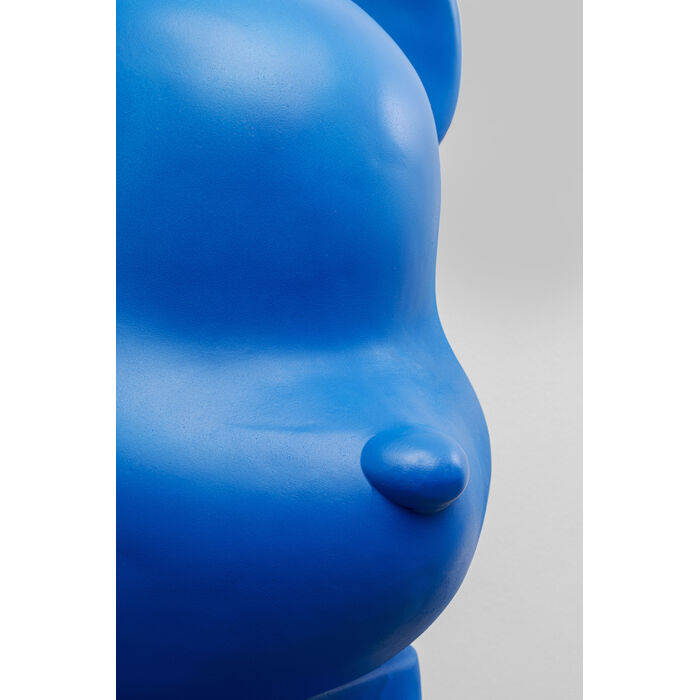 Figura Deco Bear Azul 51cm