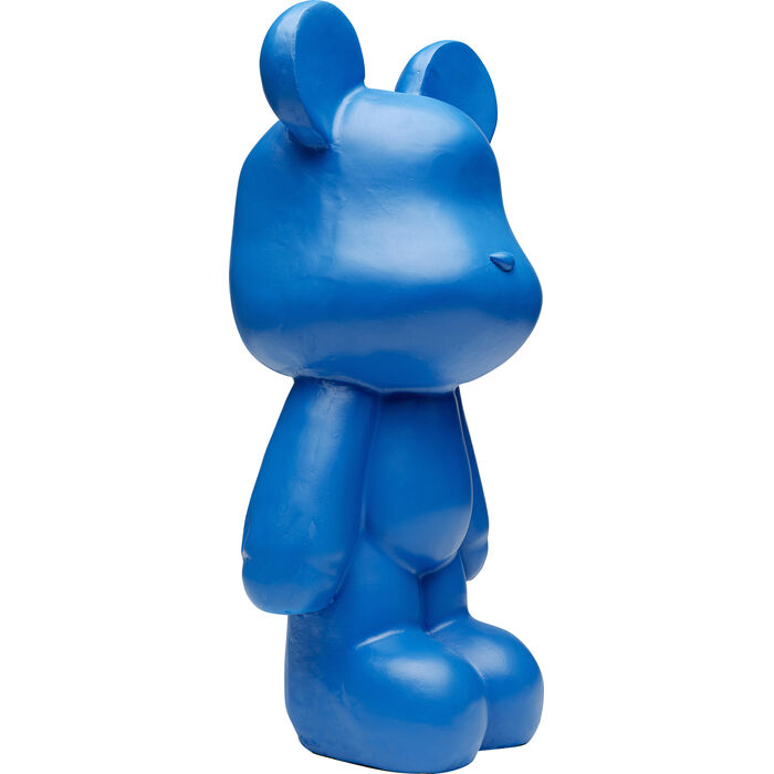 Figura Deco Bear Azul 51cm