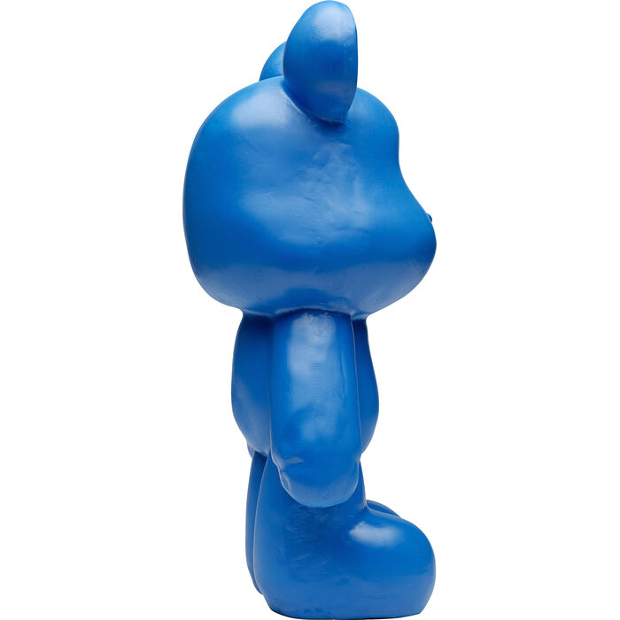 Figura Deco Bear Azul 51cm