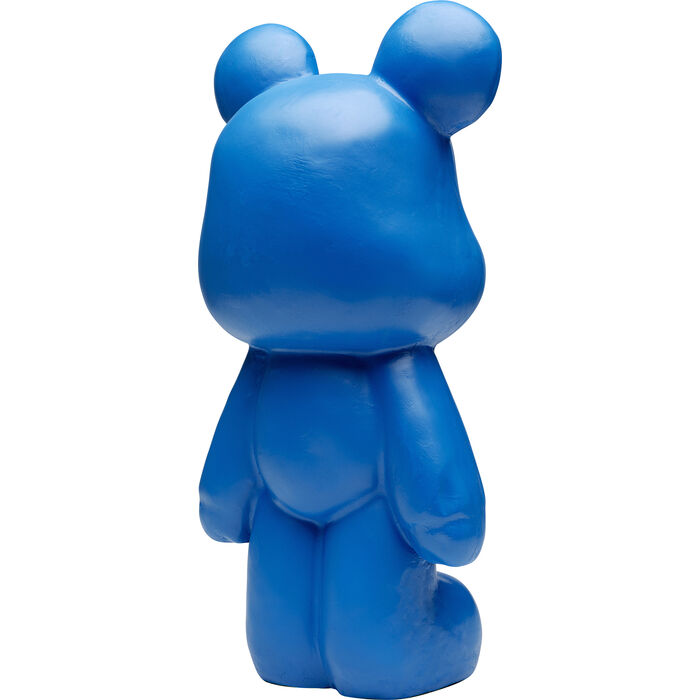 Figura Deco Bear Azul 51cm