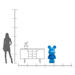 Figurine décorative Blue Bear 101cm