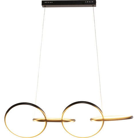 Pendant Lamp Galaxy LED Black 155cm