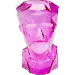 Vase Prisma Face Pink 30cm