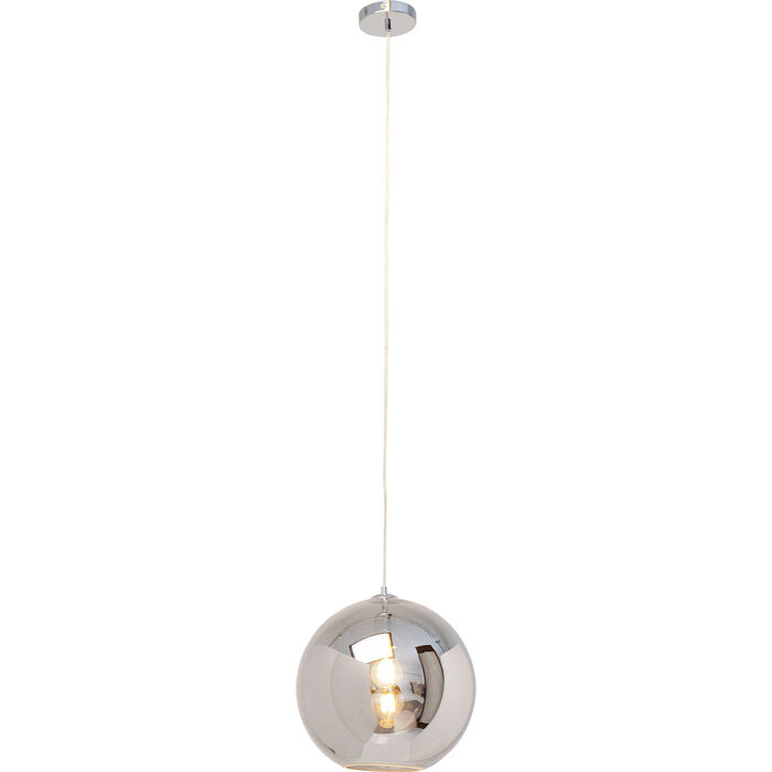 Lampadario Caldaia Argento Ø35cm