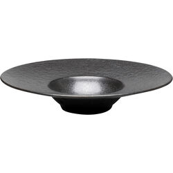 Plate Deep Cosmos Black Ø27cm