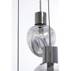 Lampadario Supernova Smoky Tre Ø45cm