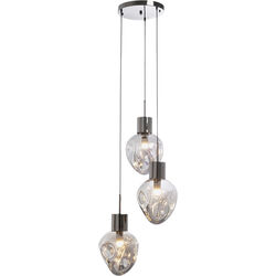 Lampadario Supernova Smoky Tre Ø45cm