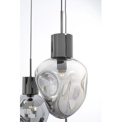 Lampadario Supernova Smoky Cinque Ø50cm