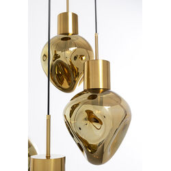 Pendant Lamp Supernova Amber Cinque Ø50cm