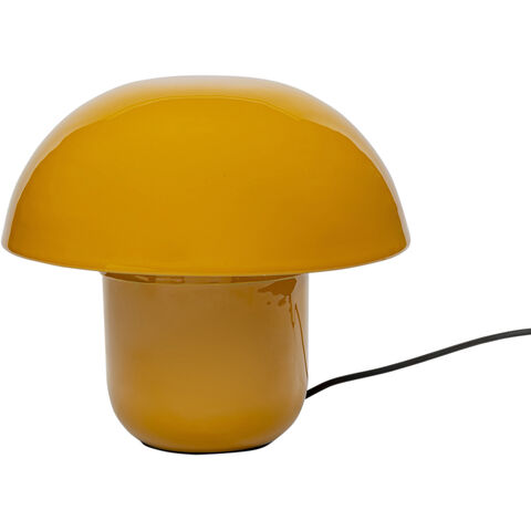 Lampe à poser Mushroom Shiny jaune 27cm