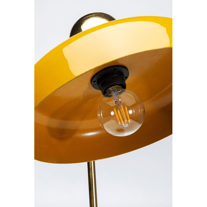 Lampe à poser Demi Jaune 56cm