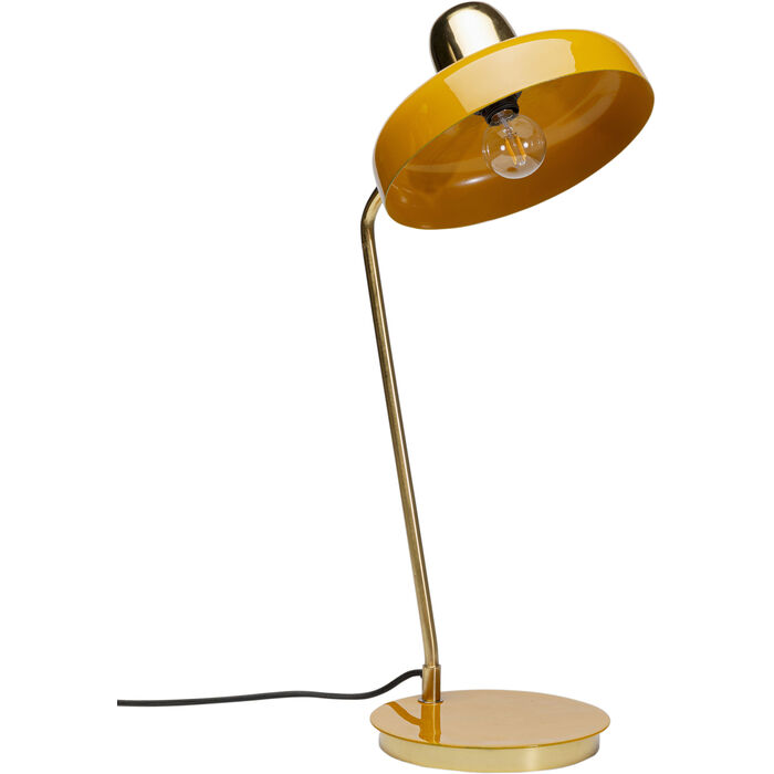 Lampe à poser Demi Jaune 56cm