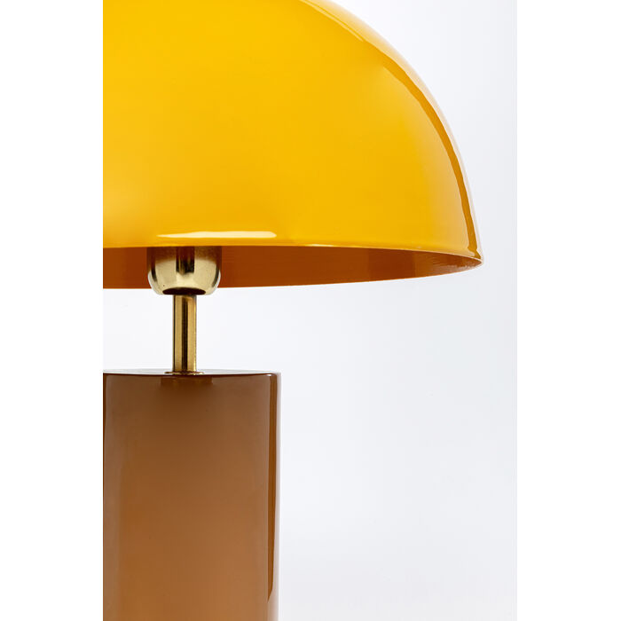 Lampe à poser Josy jaune 51cm