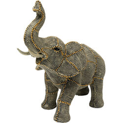 Deko Figur Walking Elephant Pearls 24cm