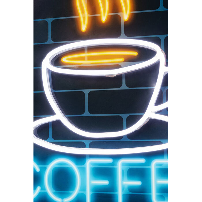 Quadro vetro Coffee LED 8u0x80cm