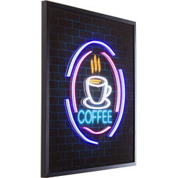 Quadro vetro Coffee LED 8u0x80cm