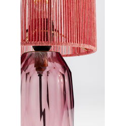 Tischleuchte Vecchio Pink 42cm