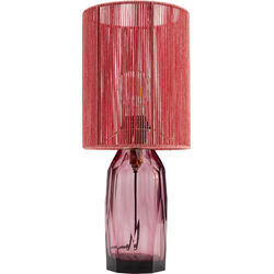 Tischleuchte Vecchio Pink 42cm